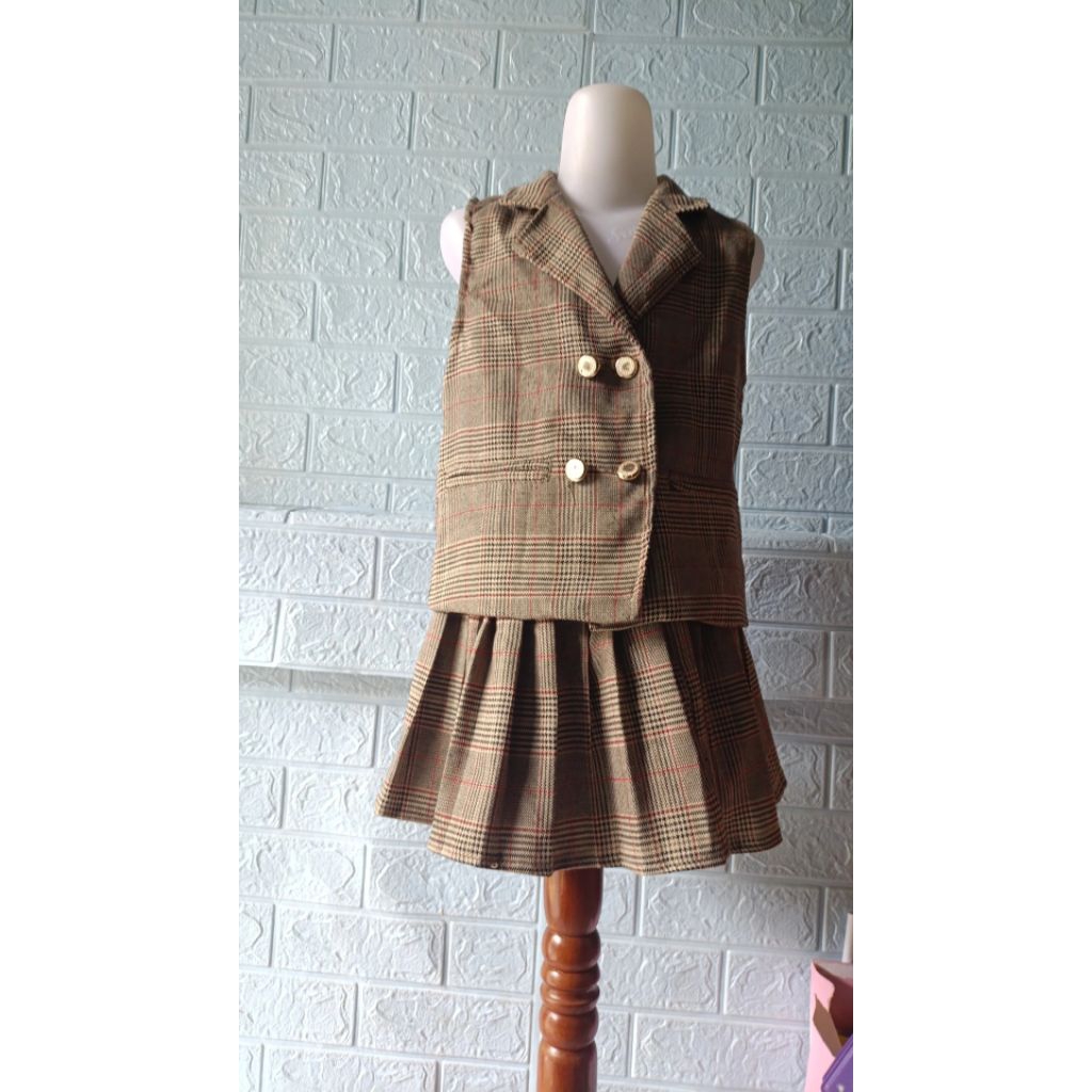 Preloved setelan rok anak kekinian