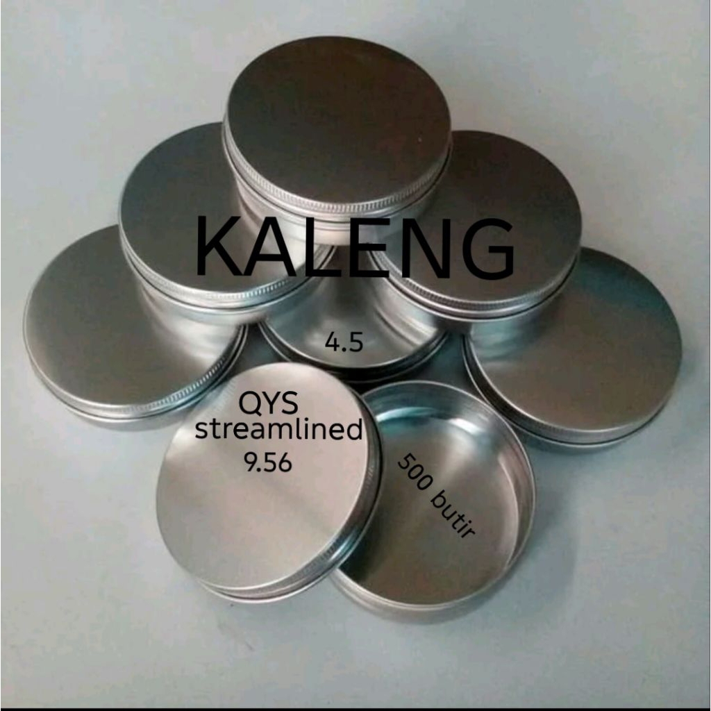 KALENG ALUMINIUM STREAMLINED 9.56 MEREK QYS