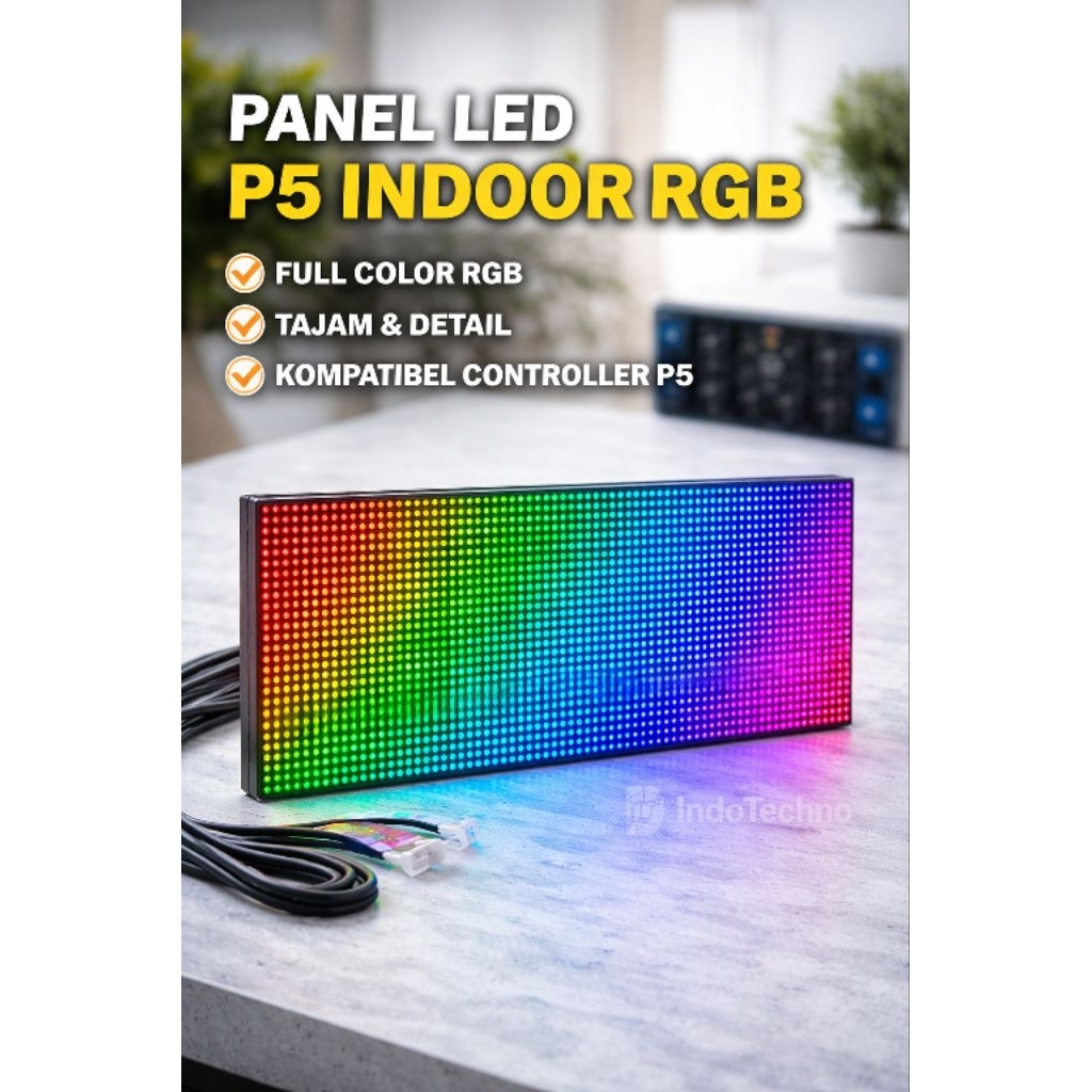 Panel LED P5 Indoor RGB | Running Text LED P5 | Display LED Indoor Full Color
