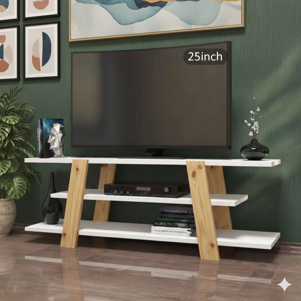 Rak Susun TV Rak TV Aesthetic Susun 3 Panjang 80cm