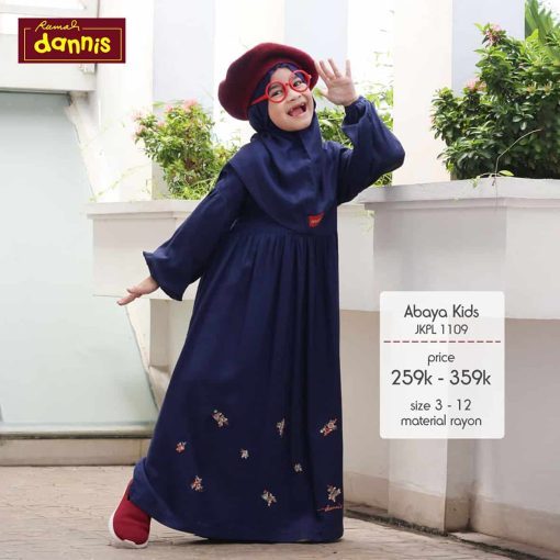 JKPL 1109 ABAYA ANAK BY DANNIS //DANNIS COLLECTION// ABAYA ANAK DANNIS