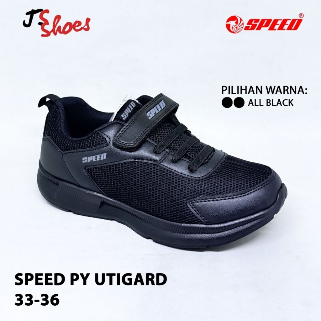 SPEED PY UTIGRAD - SEPATU SNEAKERS SEPATU SEKOLAH ANAK TALI KRETEK MERK SPEED ORIGINAL