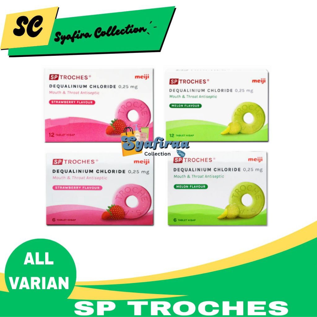 Sp Troches Meiji - Dequalinium Chloride