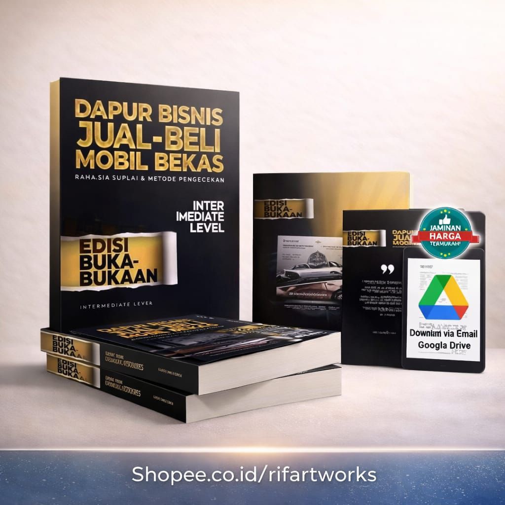 PROMO Dapur Jual Beli Mobil Bekas Dari Nol Hingga Untung Maksimal- (bahasa Indonesia)