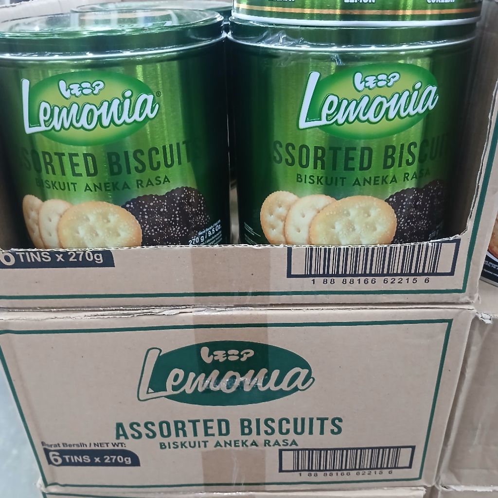 Lemonia Assorted Biskuit 1 Dus | 6 x 270gr
