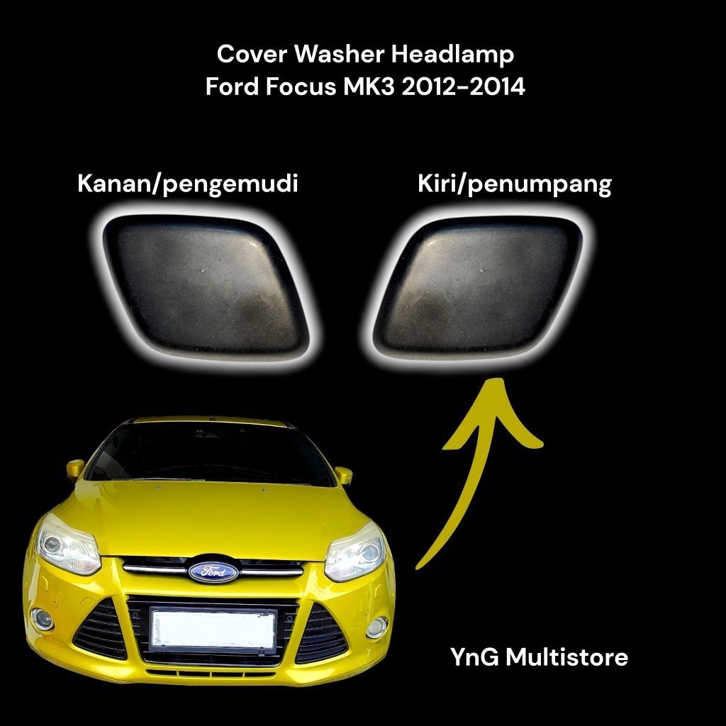 Cover washer headlamp Focus MK3