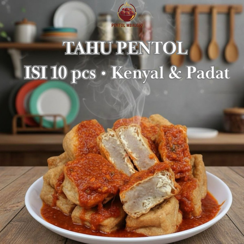Tahu pentol aci malang total 10 pcs ( Free saos sambel bringas)