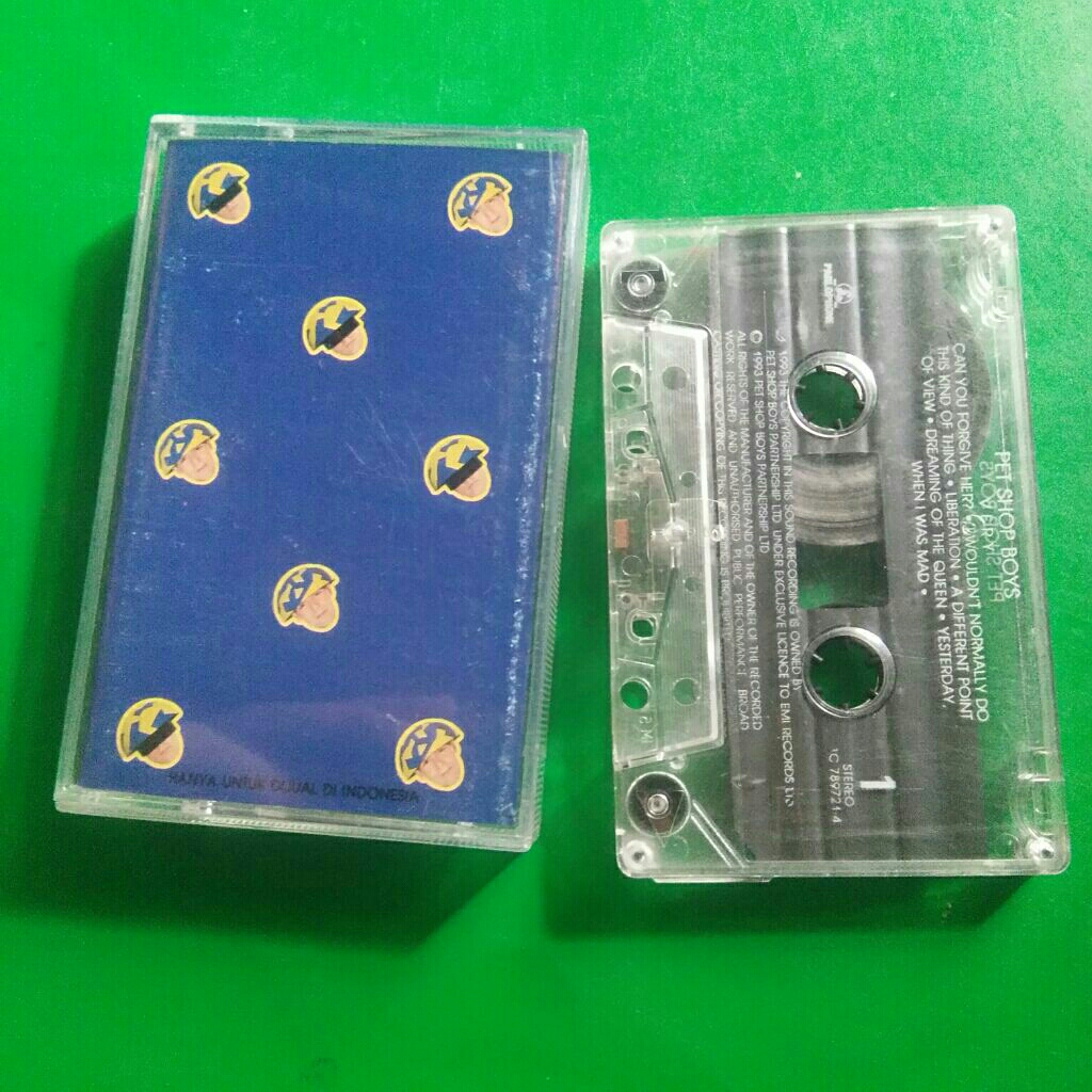 kaset pita pet shop boys very