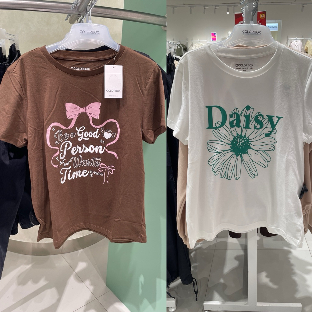 (SALE‼️) kaos colorbox