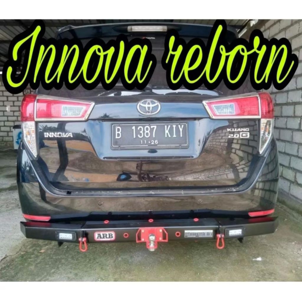 BAMPER TOWING BESI BELAKANG MOBIL/VARIASI MOBIL /PENGAMAN BAMPER AVANZA/ERTIGA/REBON/PAJERO