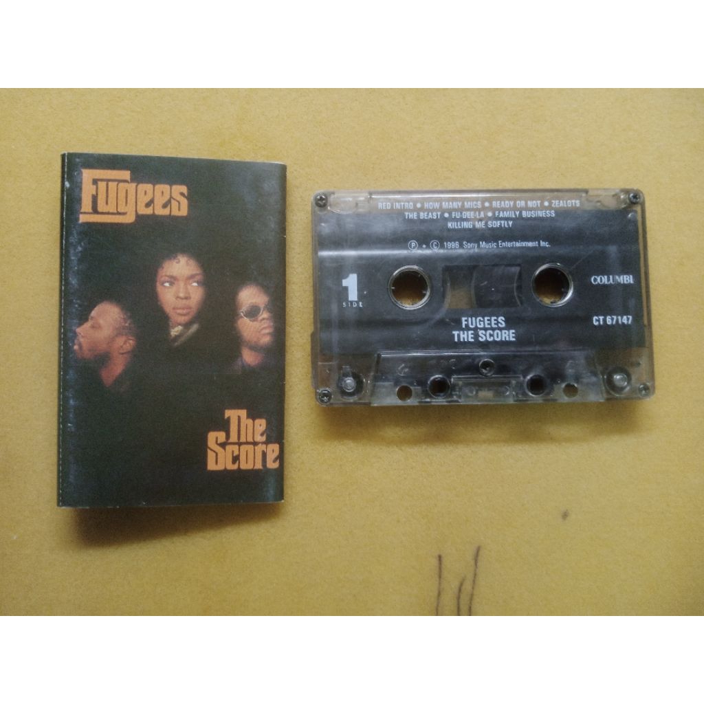 Fugees. the score. kaset pita