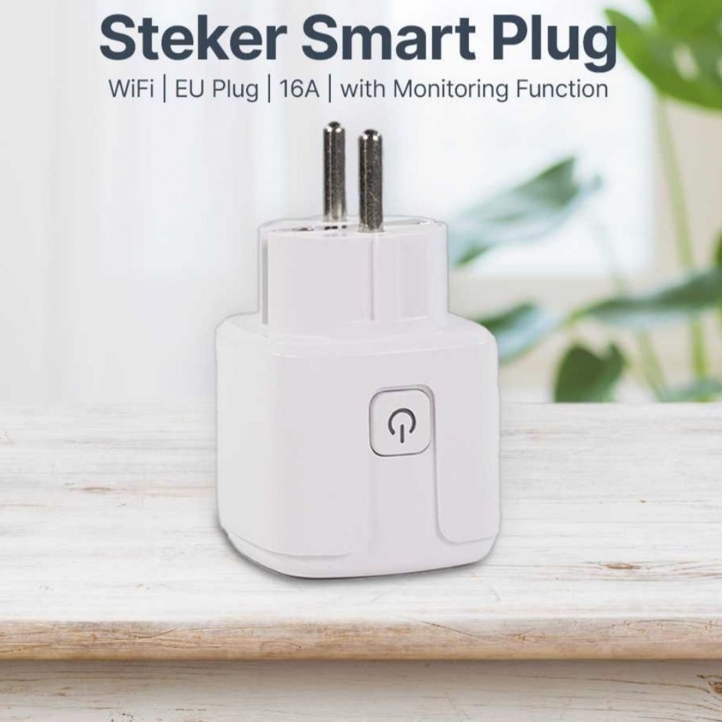 Smart Plug Steker Tuya SmartHome Plug WiFi EU Plug 16A Monitoring Function - S21