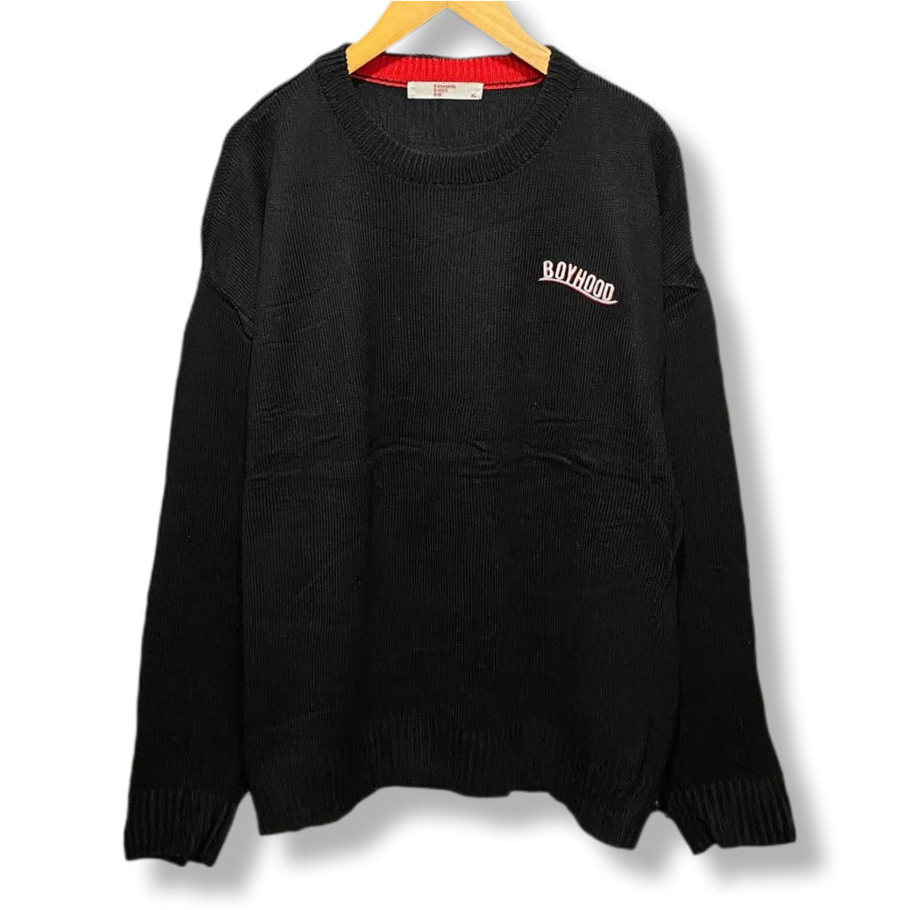 8SECONDS - BOYHOOD KNITWEAR SWEATER | RAJUT | OUTERWEAR | XSTOB
