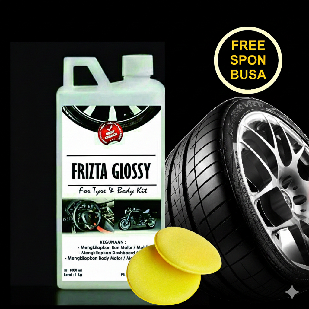 Pengkilap Ban satu Liter  Pengkilap Body Literan Mobil Motor Semir Ban