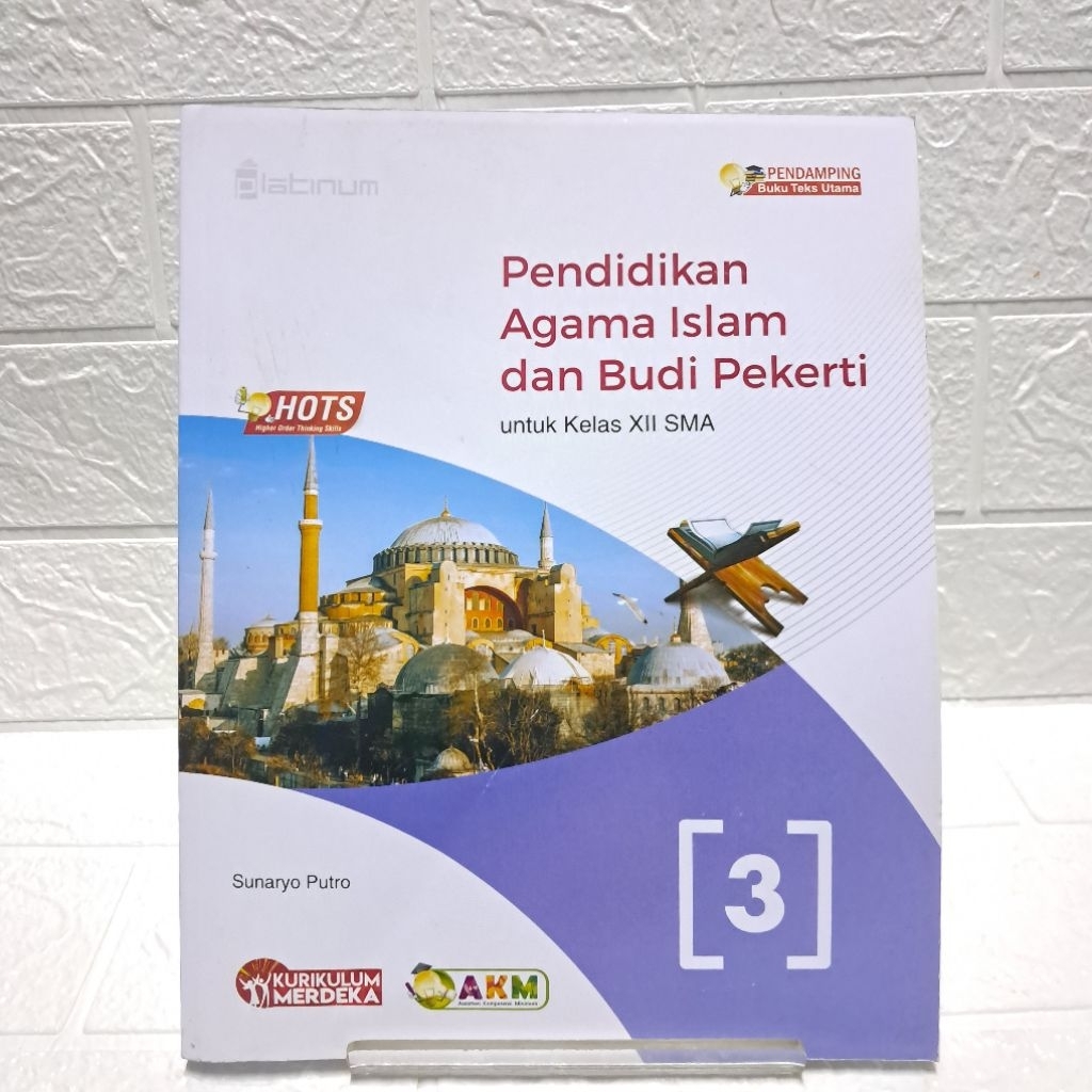 Buku pai pendidikan agama islam sma 3 ksp R1 original (Tiga serangkai)