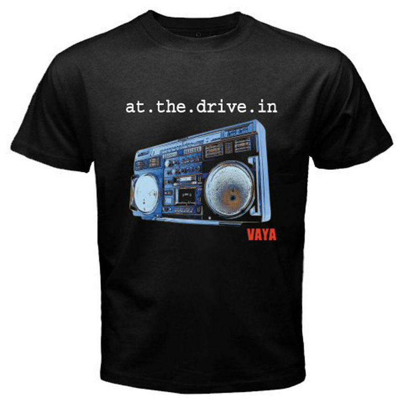 Kaos At The Drive In Vaya Tshirt 100% Cotton T-SHIRT Size S M L XL XXL 3XL 4XL