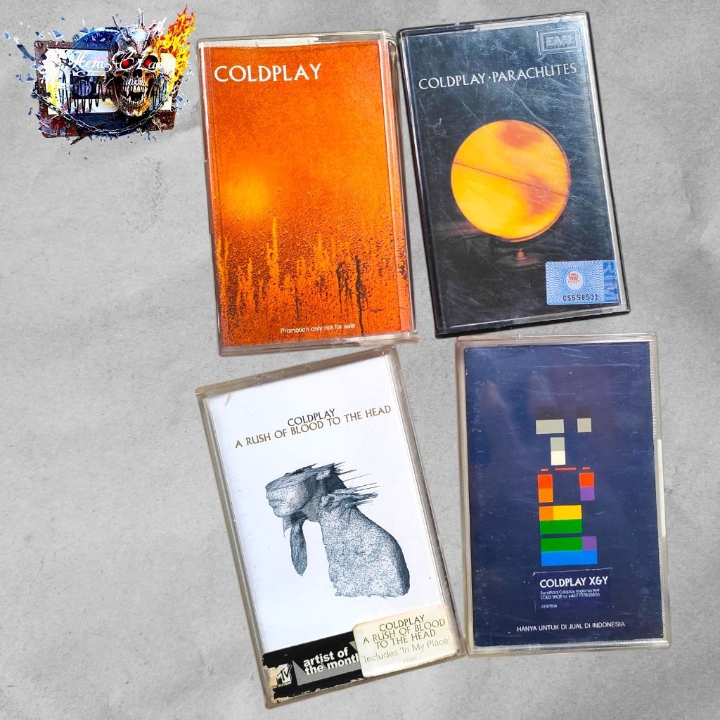 Kaset Pita Coldplay