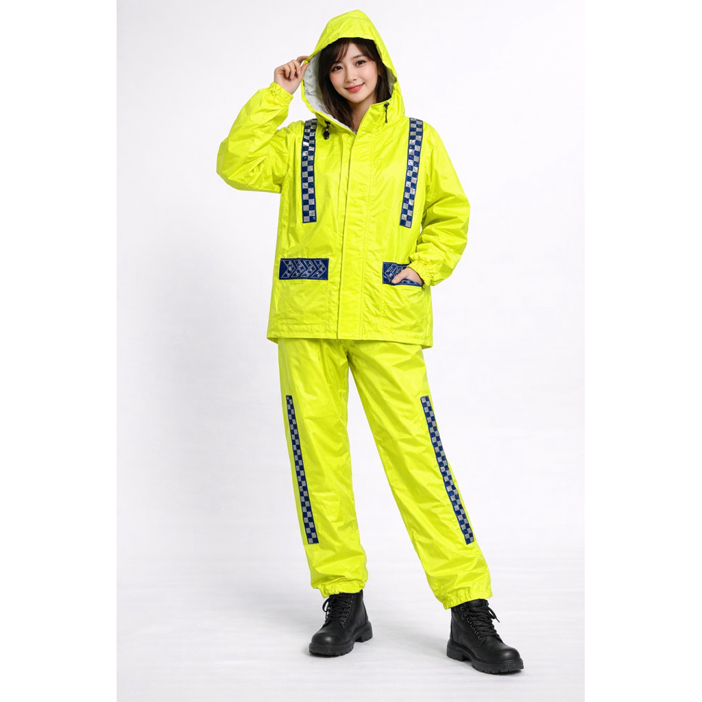 Jas hujan polisi Jas hujan TNI jas hujan Taslan WP lapis beway bahan dobel PREMIUM