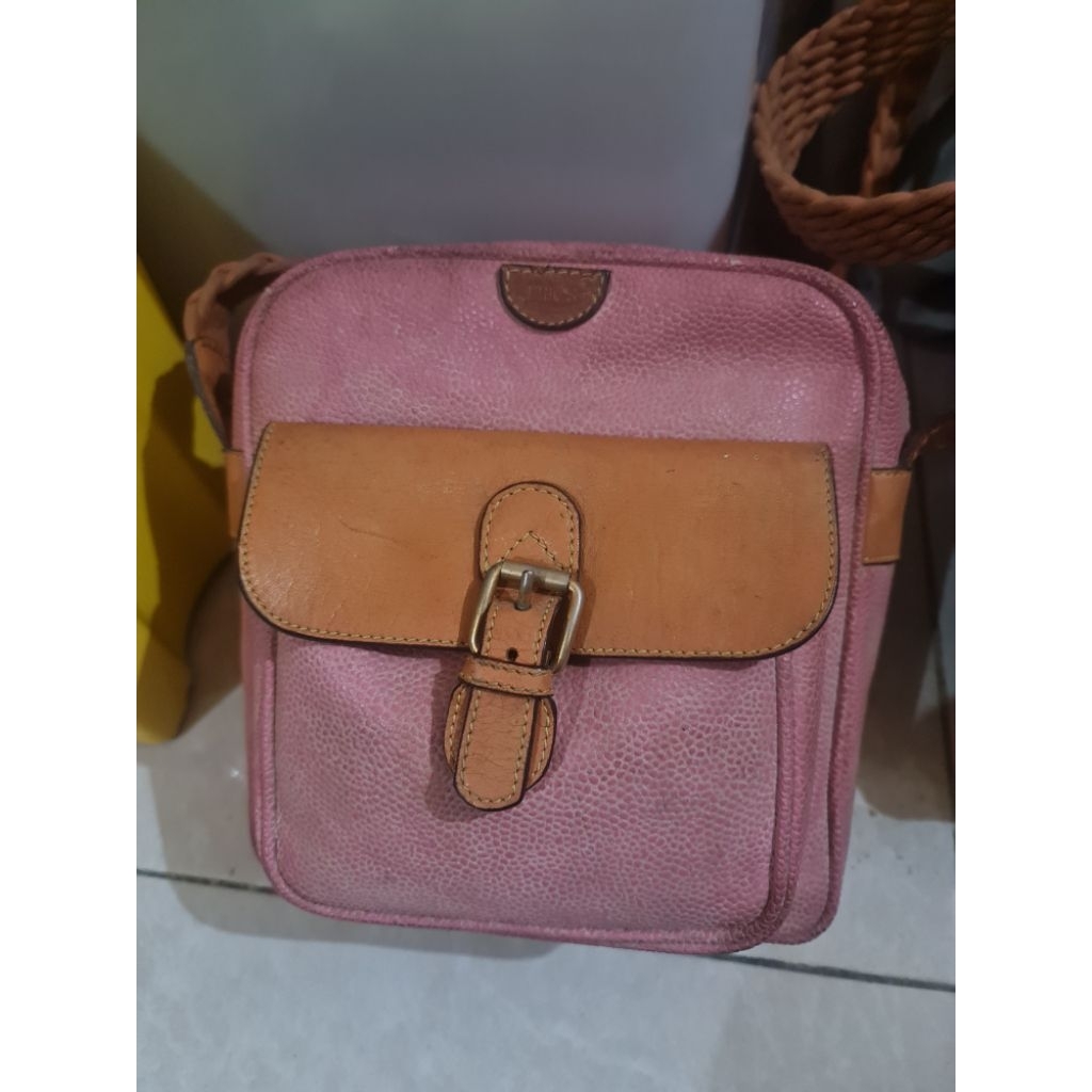 Tas Bric's preloved warna pink