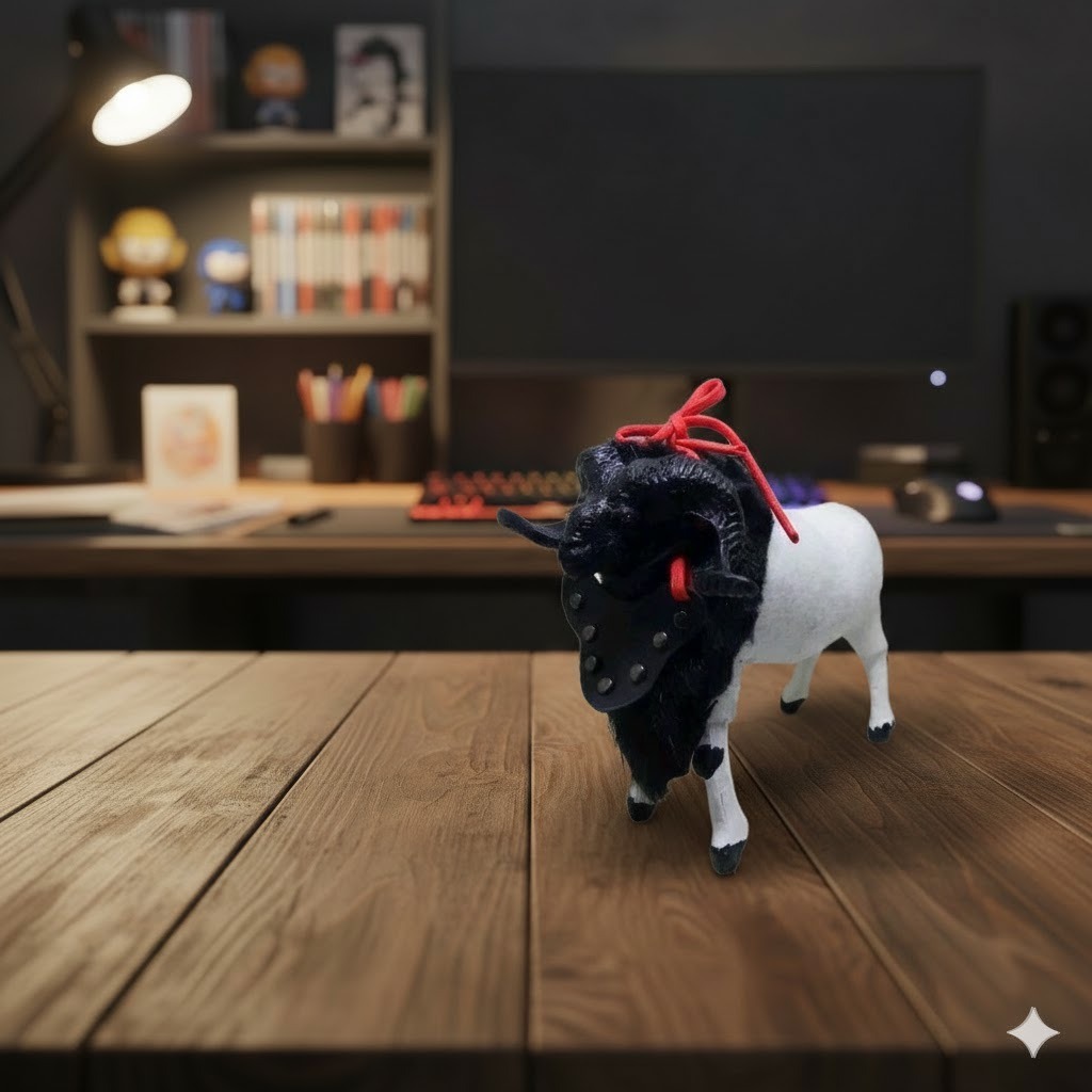 Mainan Miniatur Domba Garut