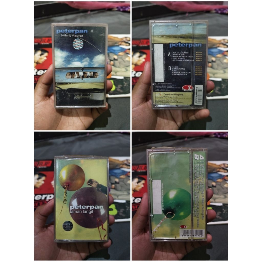 kaset tape peterpan
