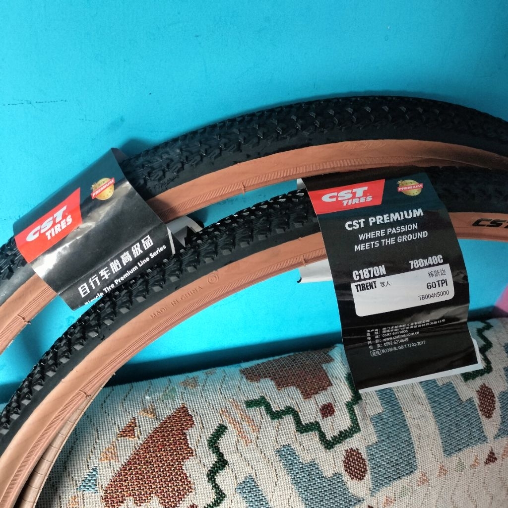 Ban Luar Sepeda Gravel CST Tirent 700x40 700c 40c Premium