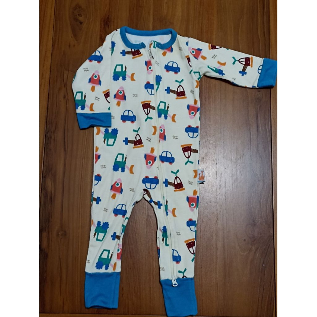preloved sleepsuit velvet cars