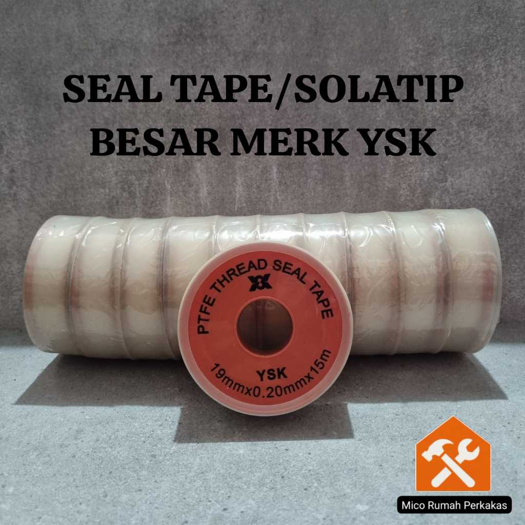 YSK Seal Tape Jumbo Isolatip Solatip Tebal Dan Kuat TBA