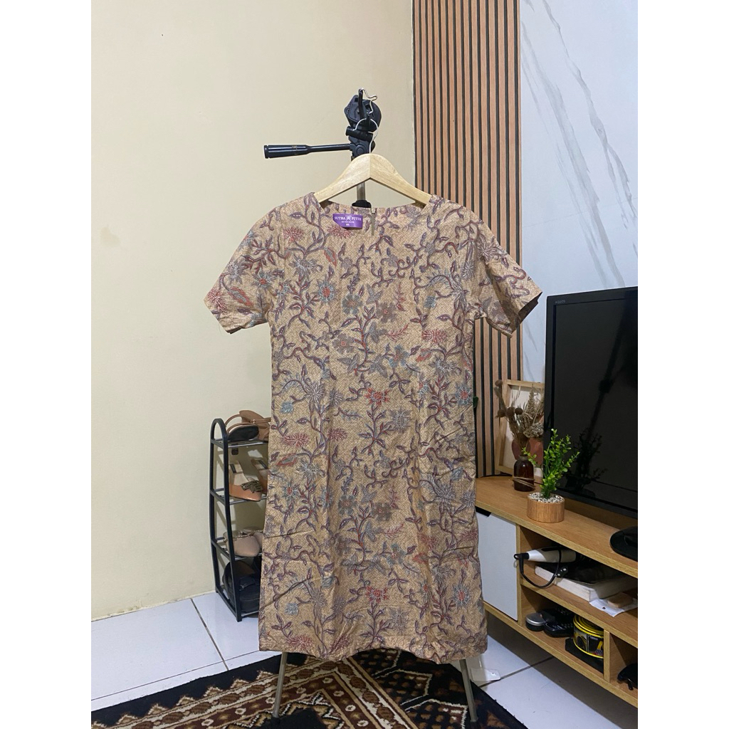 Preloved batik dress/batik