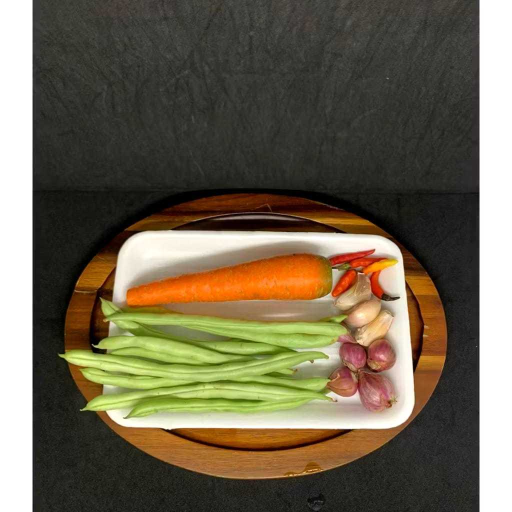paket tumis wortel bunci/oseng wortel buncis