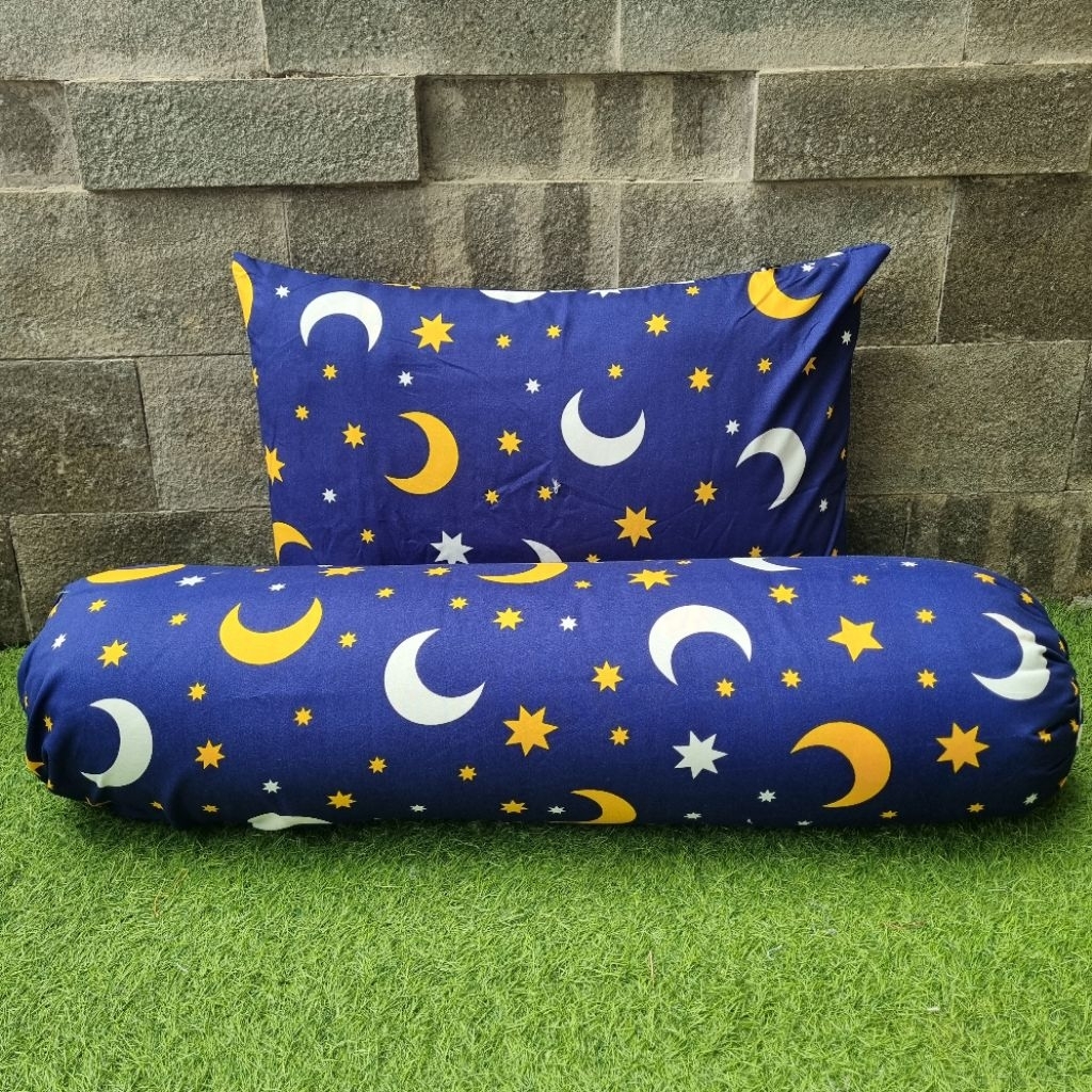 sarung bantal resleting sarung guling tali
