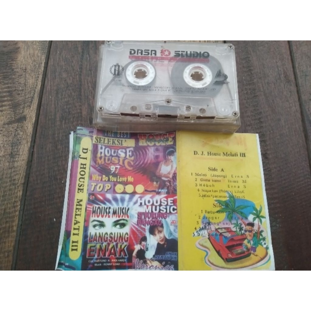 kaset pita the best seleksi house music 97
