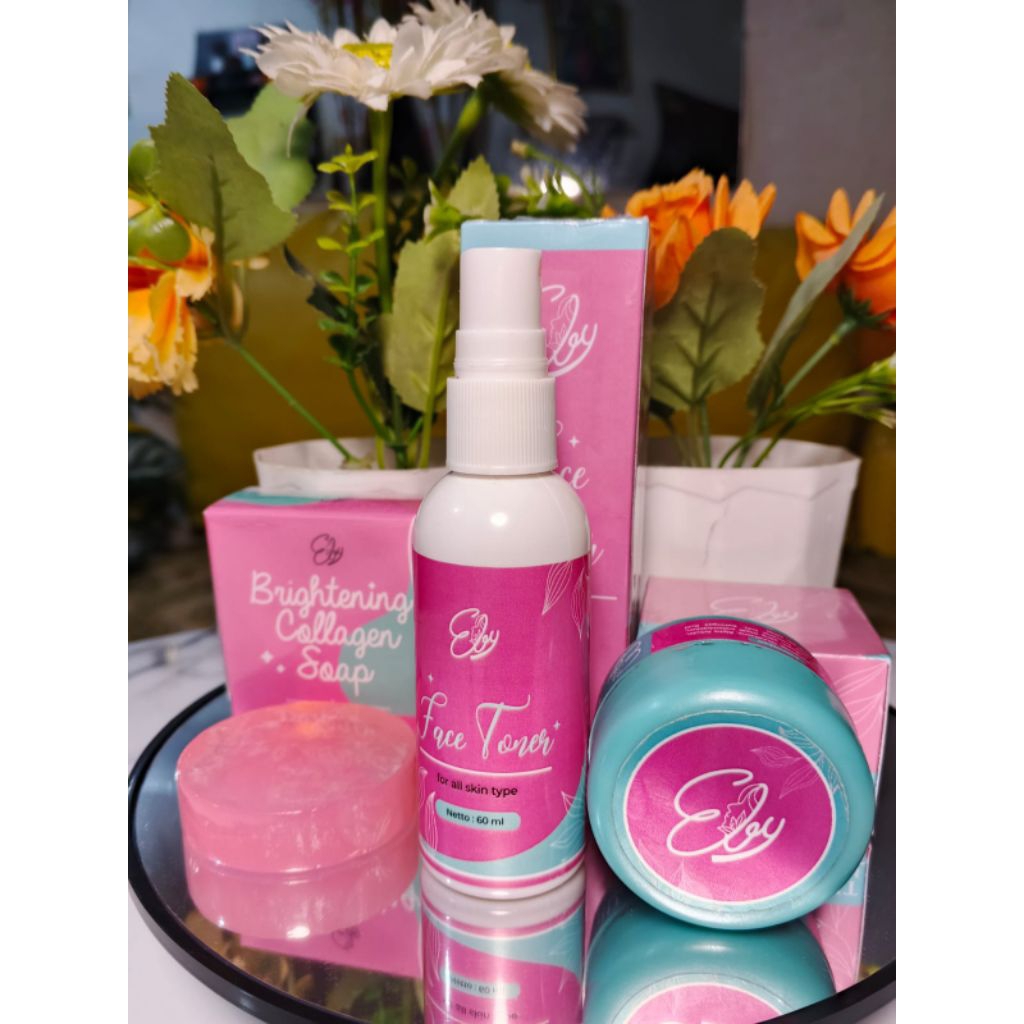 PAKET BUNDLING ELIZA BEAUTY MENCERAHKAN ORIGINAL BPOM SABUN+TONER+CREAM ELIZA BEAUTY