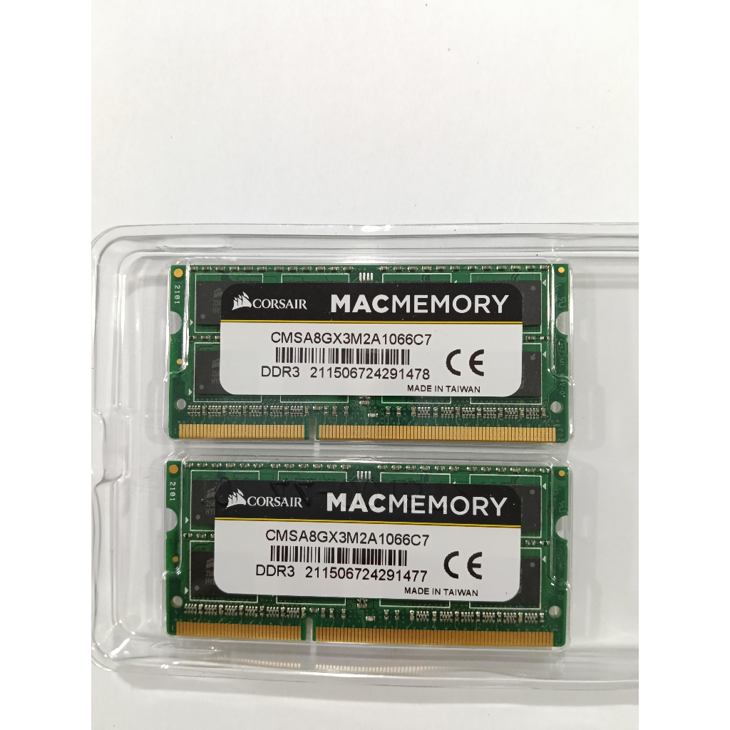 RAM Corsair 8GB (2x4) DDR3 1066 MHz SODIMM Mac Memory Laptop