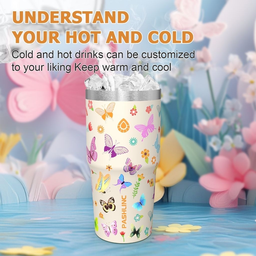 Pero Elara Tumbler 1182ml dengan Pegangan - Tahan Panas & Dingin, Stainless Steel SUS 316