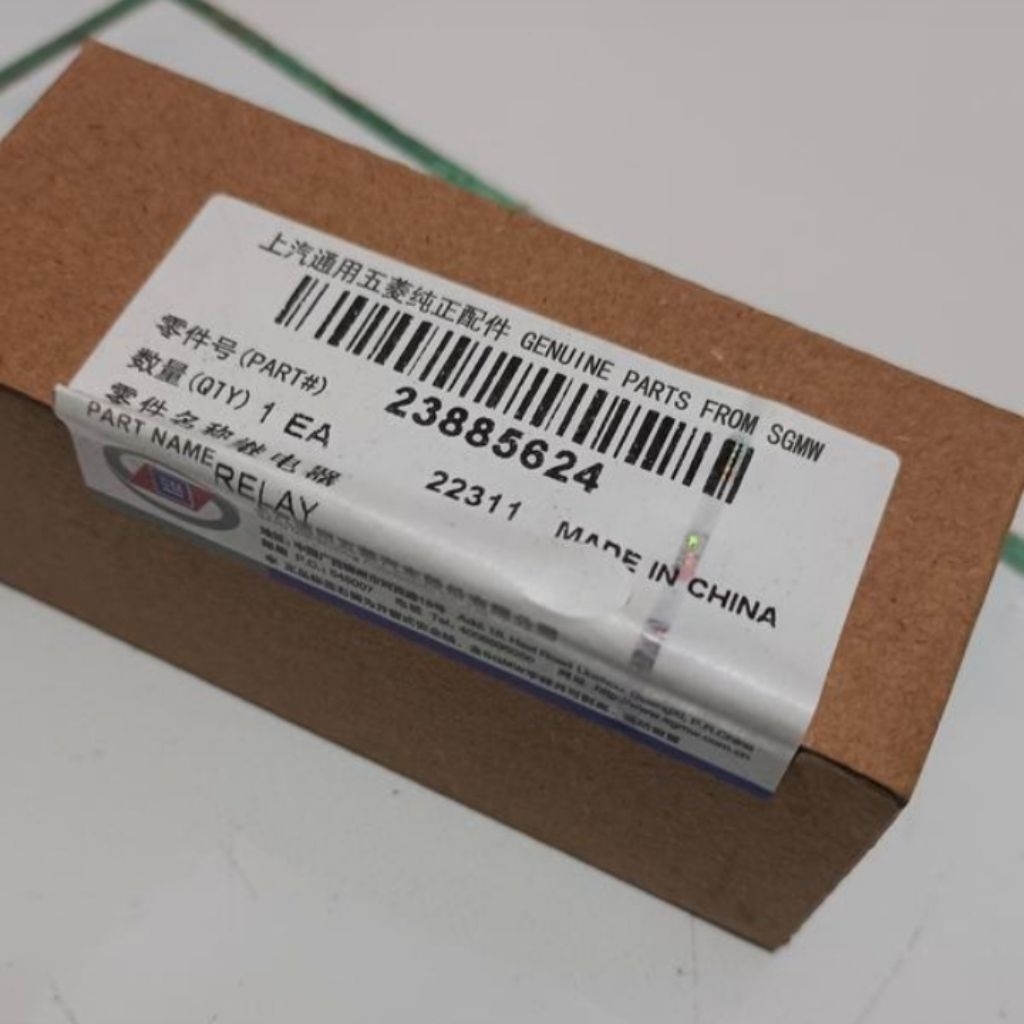 Relay Mobil Wuling M10 12Volt 20A