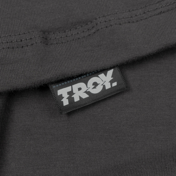 Troy Company T-shirt Dark Grey Main Vive - Kaos Lengan Pendek Kaos Abu Gelap MTD 3197