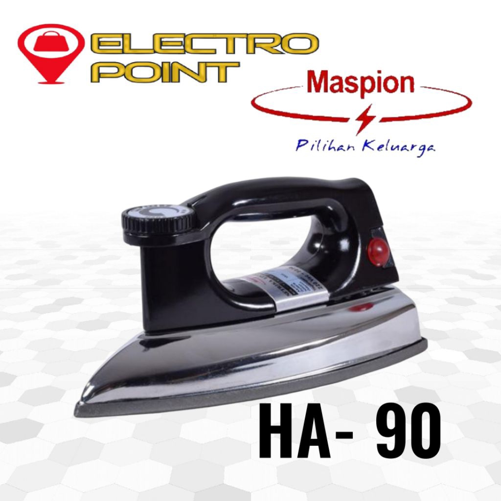 MASPION setrika HA 90, setrika maspion body stanless