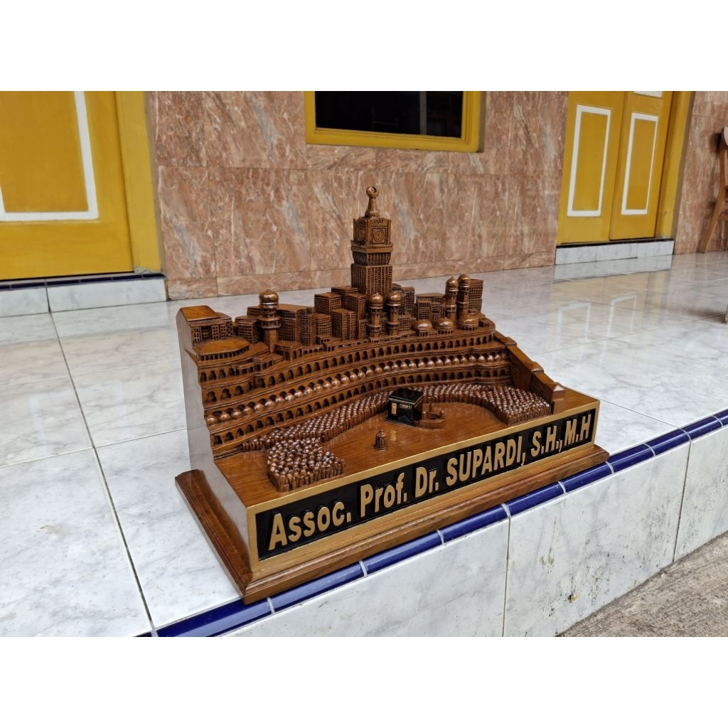 papan nama ukir kayu jati