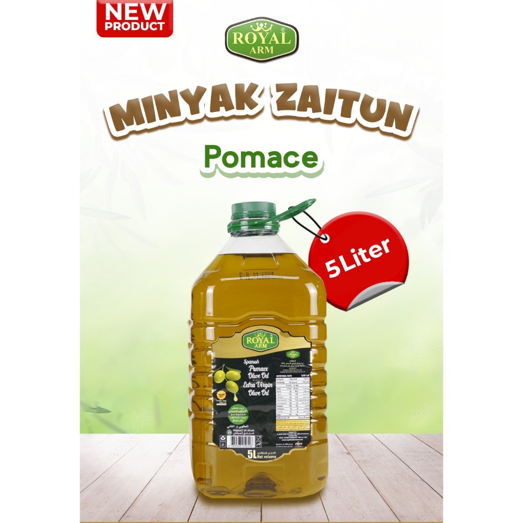 Minyak Zaitun pomace olive oil 5 Liter / minyak zaitun syiria original