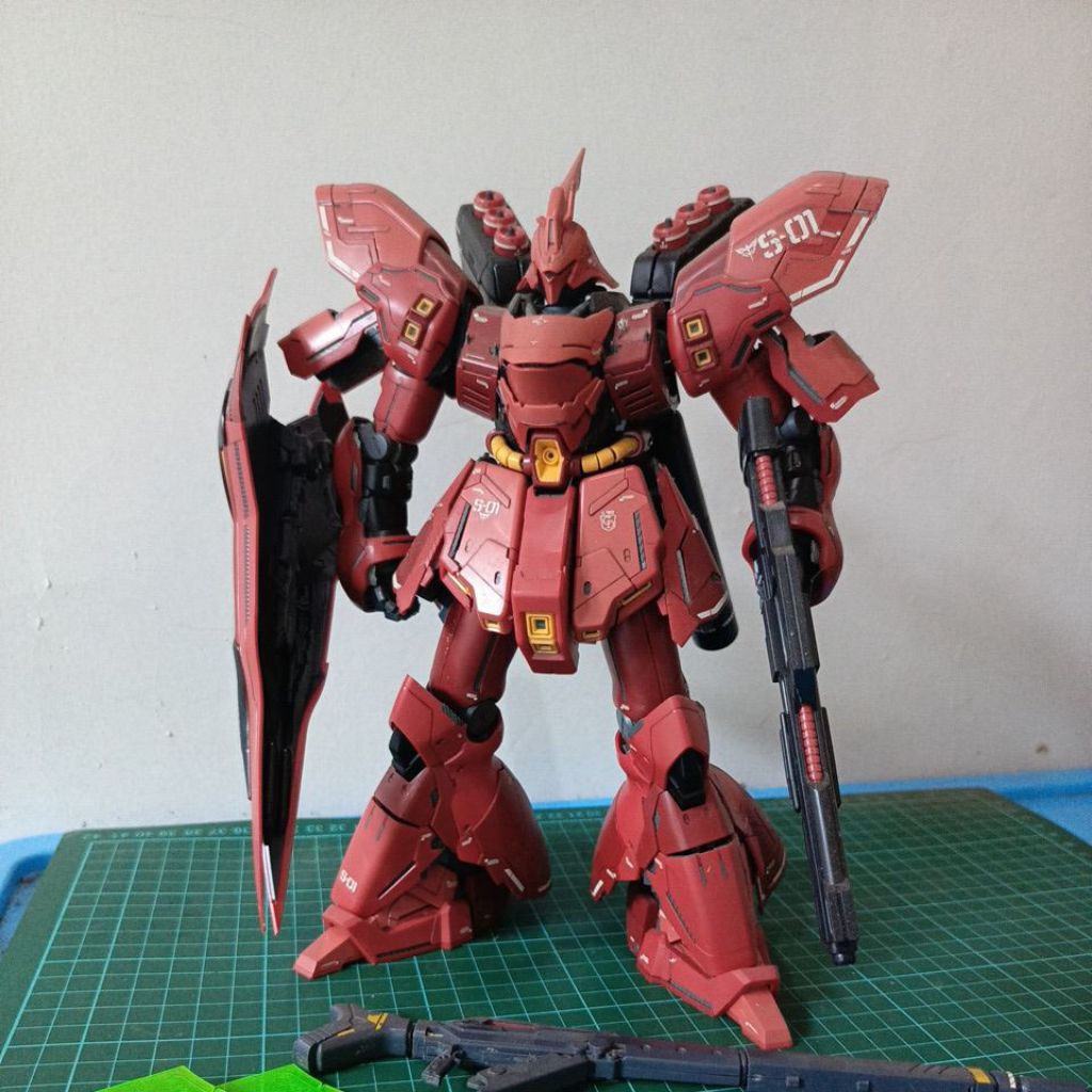 Mg sazabi ver ka 1/100 bandai gundam