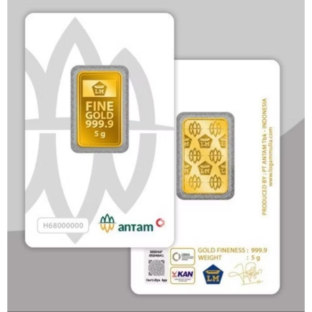 ANTAM - 5 GRAM LOGAM MULIA LM