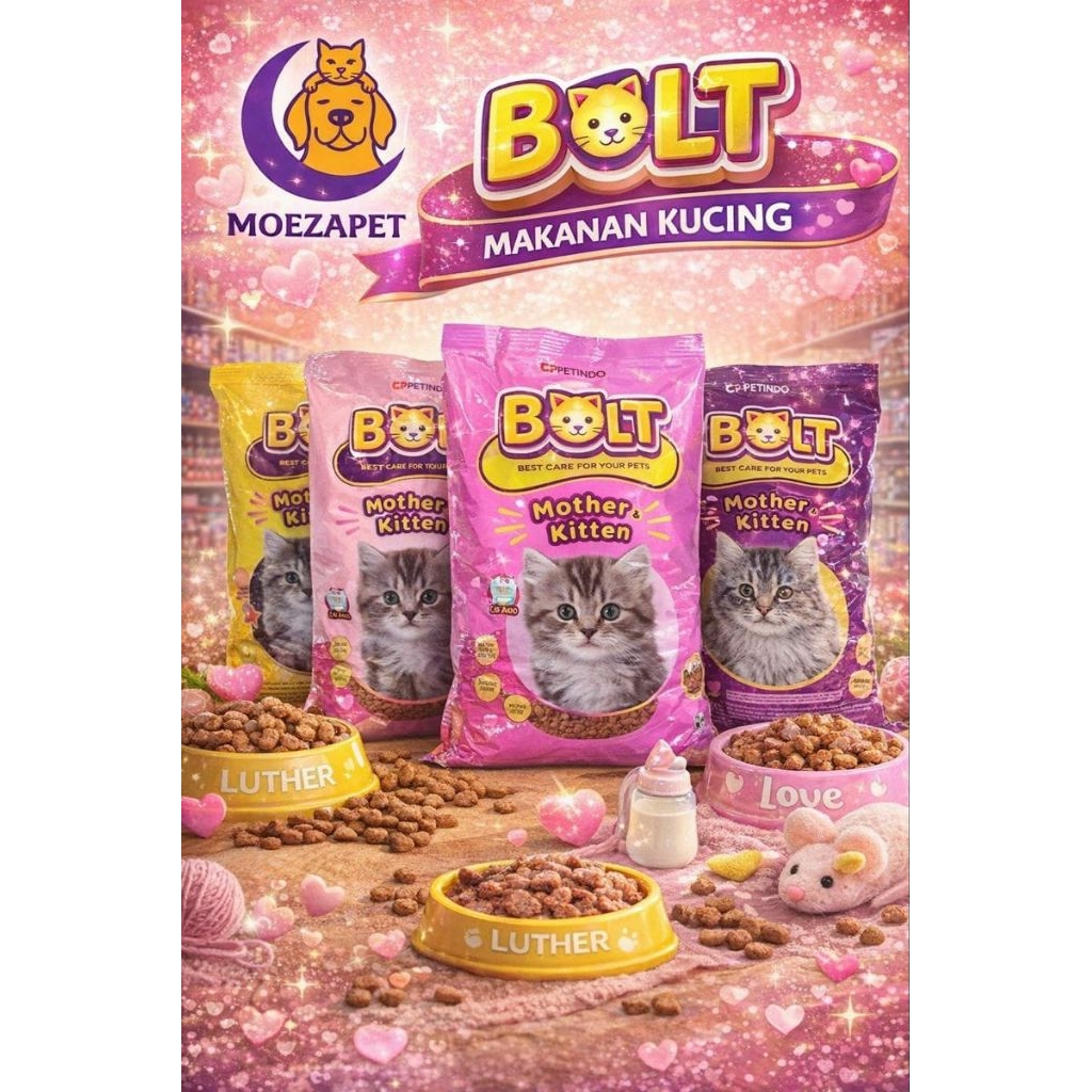 Bolt Cat Dry Food Kitten 500 gr