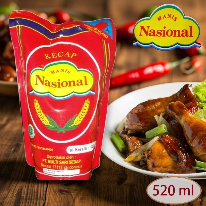 Nasional Kecap Manis Nasional Pouch Refill