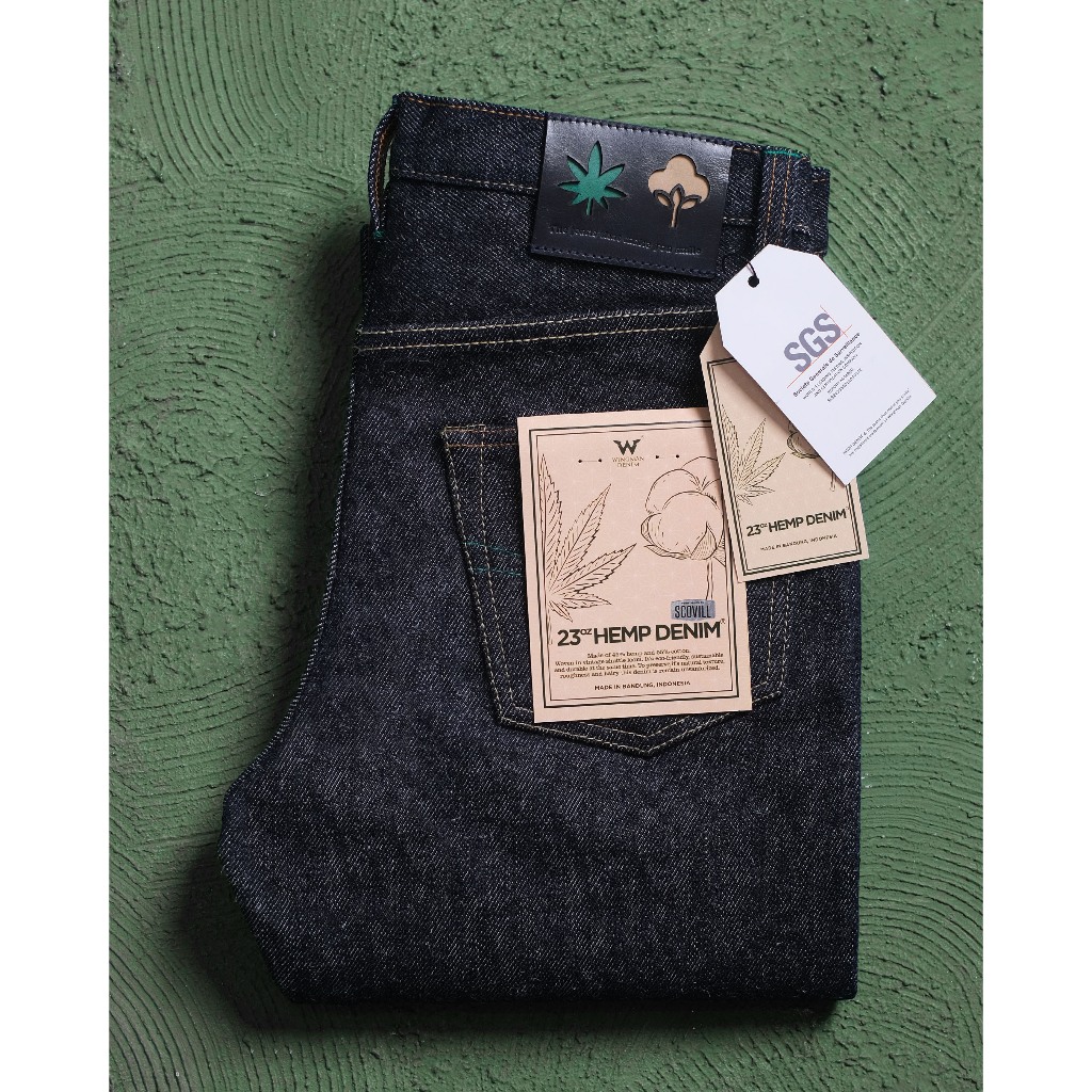 WINGMAN DENIM - HEMP DENIM 23oz