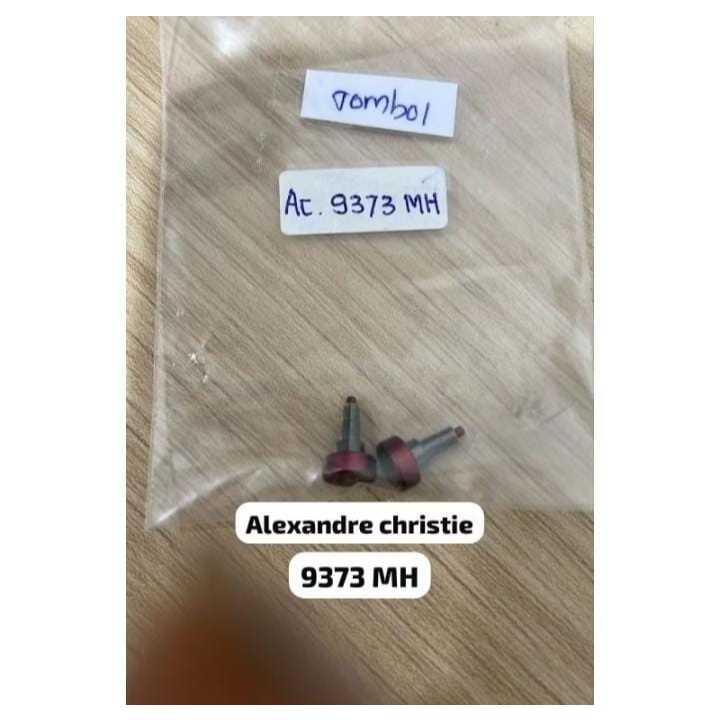 Tombol jam tangan Alexandre Christie 9373 merah