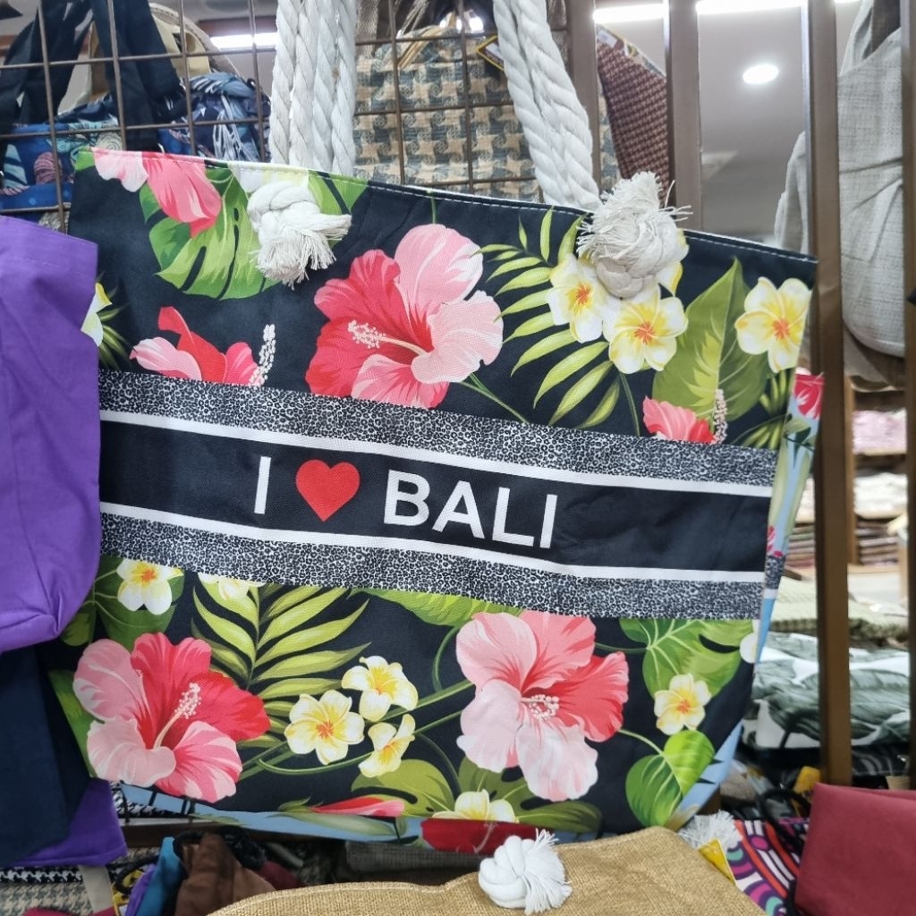 TAS GONI PRINT. SHOULDER BAG BALI. OLEH OLEH KRISNA