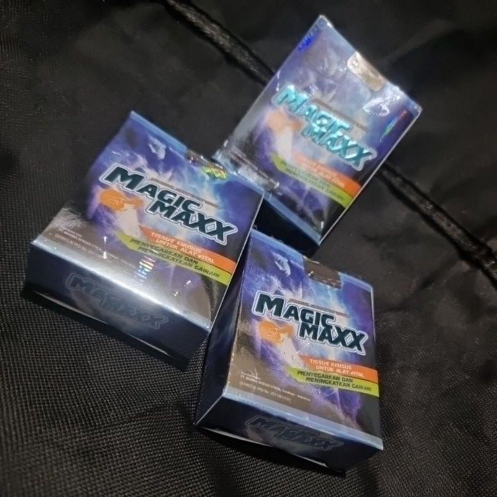 Tisu Magic Maxx - Tisu Sensitif Pria isi 8saset