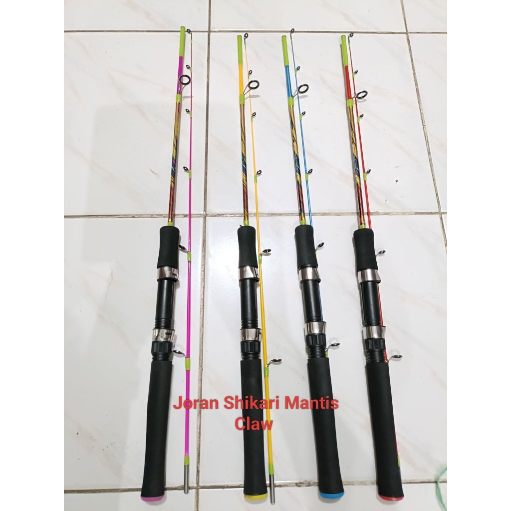 Joran Shikari Galah Pro & Mantis Claw 120 cm, 135 cm & 150 cm ( Joran Udang )