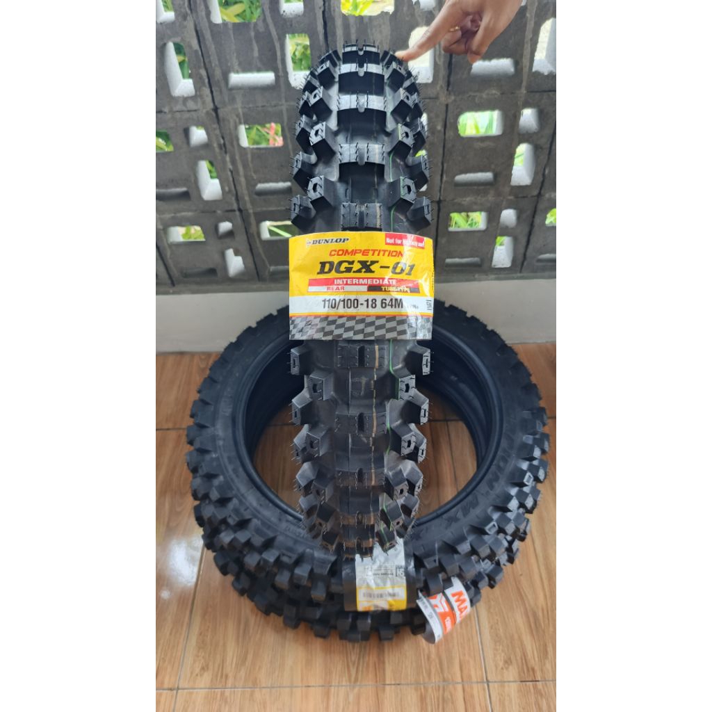 Ban Trail Motocross Dunlop DGX - 01 Ring 18 21 80/100-21 100/100-18 110/100-18
